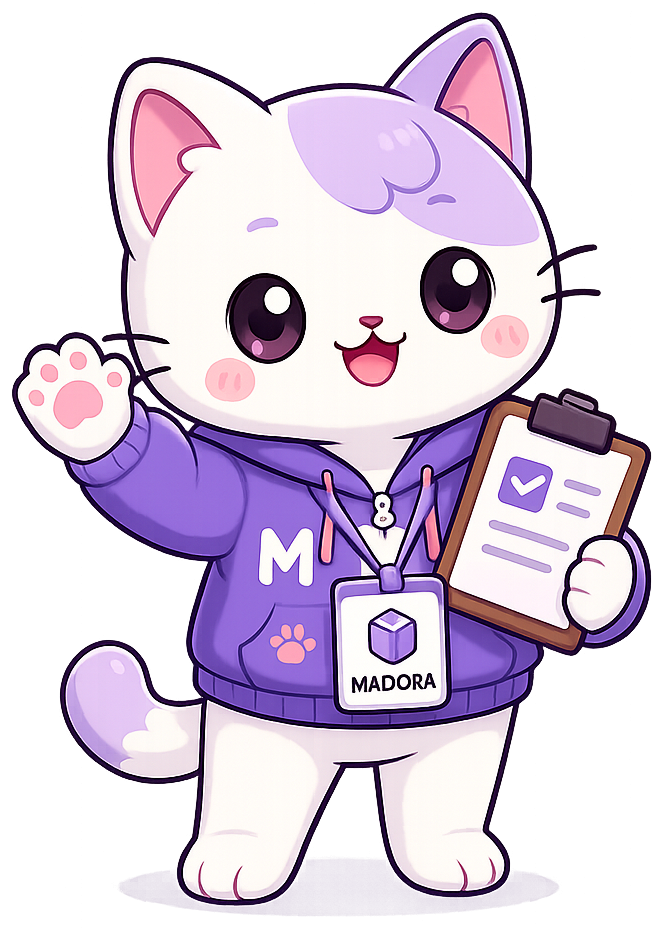Madora cat mascot